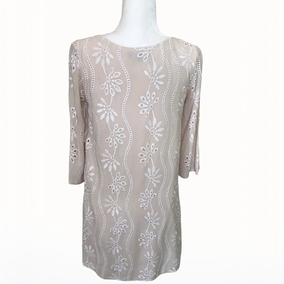 Lulus Floral Embroidered Women’s Blouson-Top - S - Picture 3 of 16